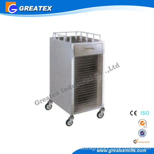 Gt-Ss027 Stainless Steel Patient Record Trolley